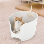 ラプレ　壁高ネコトイレ｜ 猫用トイレ