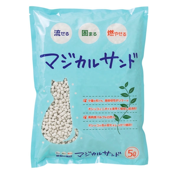 マジカルサンド （紙猫砂）｜ 猫砂